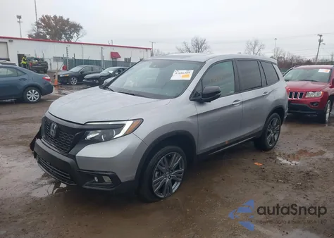 2021 Honda Passport Awd Ex-L из США, поврежденный, VIN 5FNYF8H59MB017130